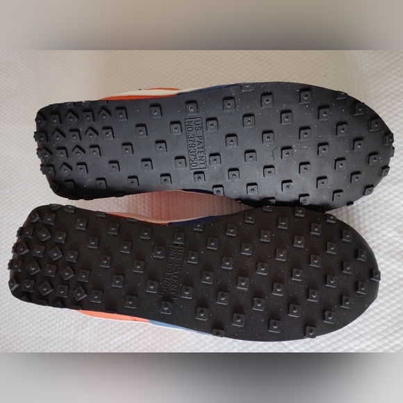 Nike Pre Montreal Racer 898031-400 Blue Orange White Lace Up Sneakers Low Top. - Picture 6 of 7